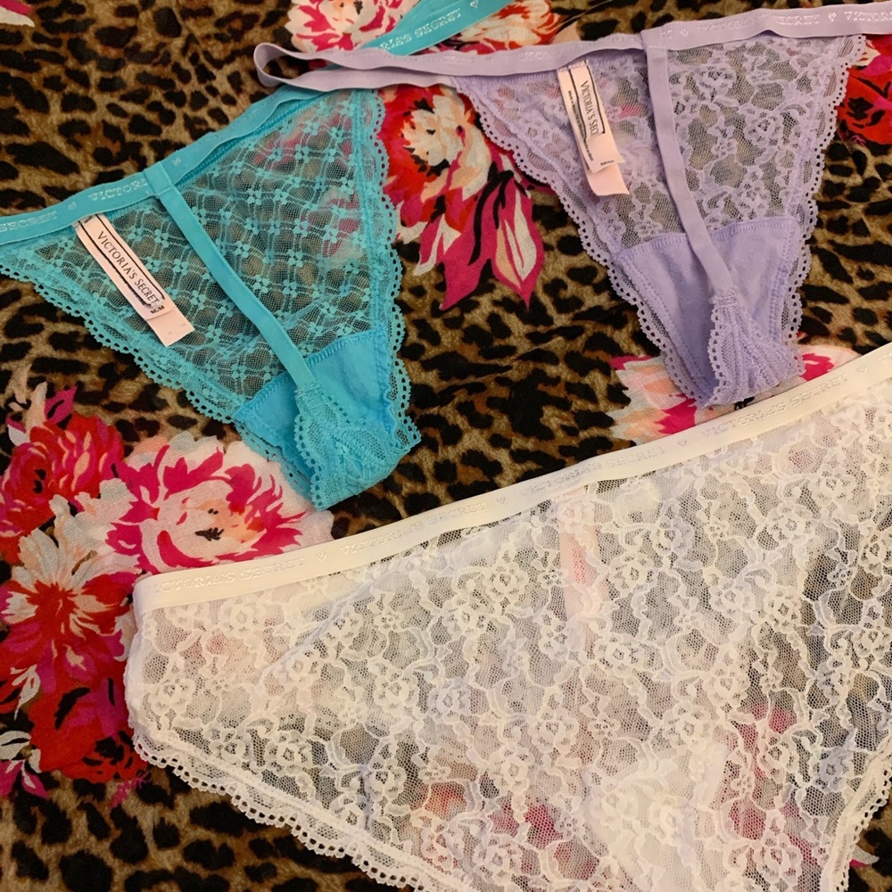 Victoria’s Secret Lace Panties. (Set of 3) - Picture 9 of 9